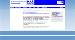 Desktop Screenshot of mkf-steuerungsbau.de